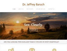 Tablet Screenshot of drjeffreybaruch.com